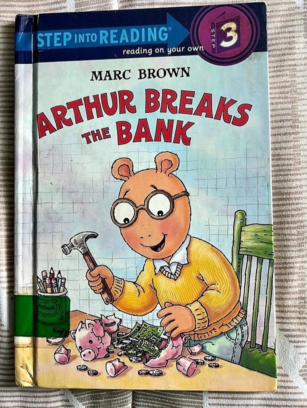 Random House Arthur Breaks the Bank Step 3 Reading Book
